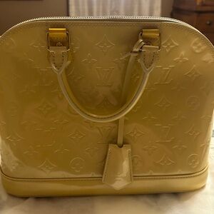 Louis Vuitton Yellow Handbag